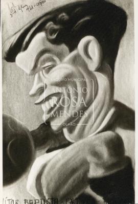 Caricatura jogador Victor Baptista