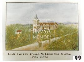 Desenho do Chalé Garrocho
