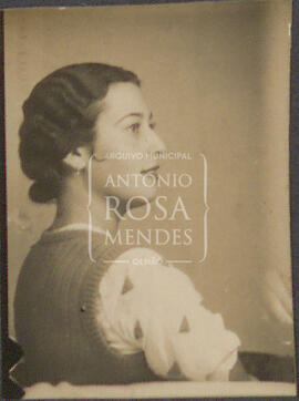 Senhora retrato.