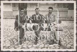 Tio Marciano, José Botinas (latoeiro) e Américo Reis (Pai)