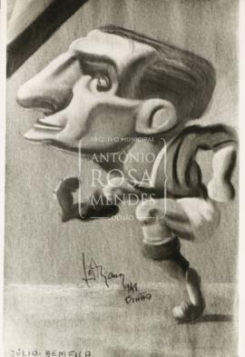 Caricatura jogador Júlio