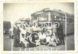 Laura da Graça (mãe do Sr.Américo) em excursão