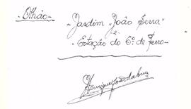 Descrição e assinatura