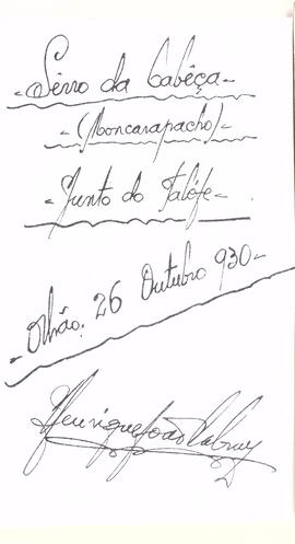 Descrição e assinatura