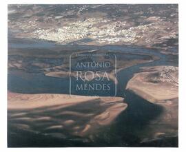 Vista aérea da Ria formosa e cidade de Olhão