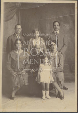 Maria Amélia Morgado no estúdio fotográfico