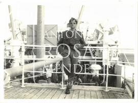 Américo Ricardo Soares dos Reis  de regresso no Navio Uíge