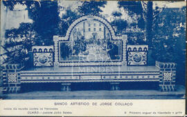 Banco azulejo Jardim João Serra.