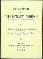 Estatutos da Sociedade Recreativa "Grémio Olhanense"