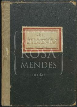 Atas das Sessões das Vereações 1928-1930