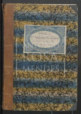 Copiador de correspondência expedida 1851-1856