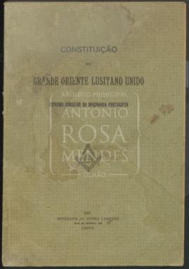 Constituição da Ordem Maçónica Portuguesa