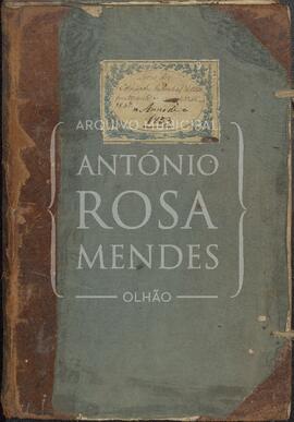 Rol dos Confessados da freguesia de Olhão de 1846, 1849 e 1853
