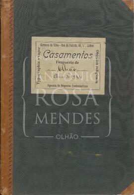 Registo de Casamentos da freguesia de Olhão de 1911
