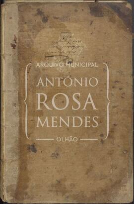 Livro de registo da despesa da Fábrica da Paróquia de Olhão, 1826-1859