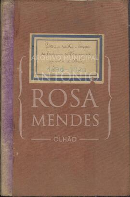 Livro de registo de receita e despesa da Confraria do Santíssimo Sacramento, 1890-1920