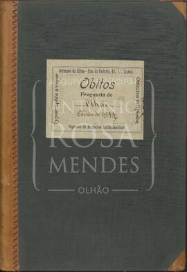Registo de óbitos da freguesia de Olhão de 1911