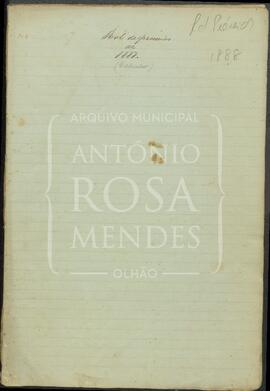 Rol de Prémios, Paróquia de Olhão, 1887-1888