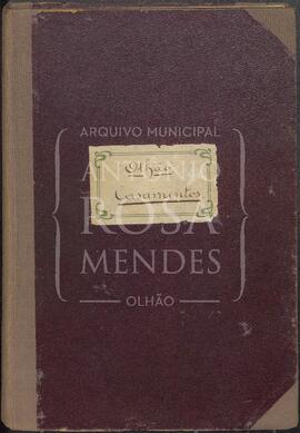 Registo de Casamentos da freguesia de Olhão de 1921