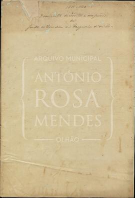 Documentos de receita e despesa da Junta de Paróquia de Olhão 1875-1876