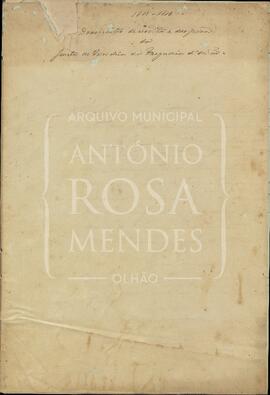 Documentos de receita e despesa da Junta de Paróquia de Olhão 1875-1876