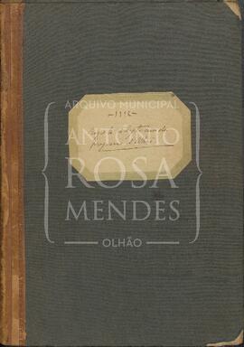 Registo de Batismos da freguesia de Olhão de 1912