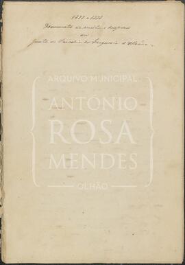 Documentos de receita e despesa da Junta de Paróquia de Olhão 1877-1878